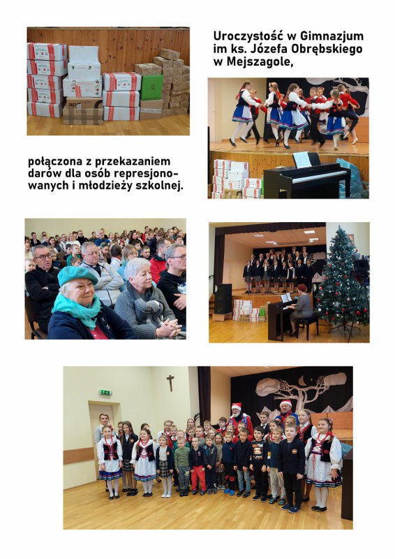 W Gimnazjum  w Mejszagole