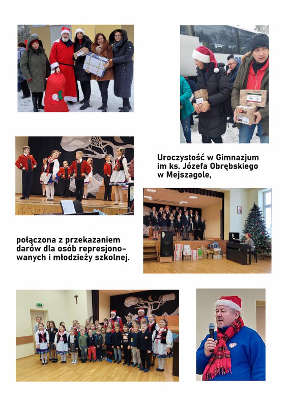 Z darami w Mejszagole