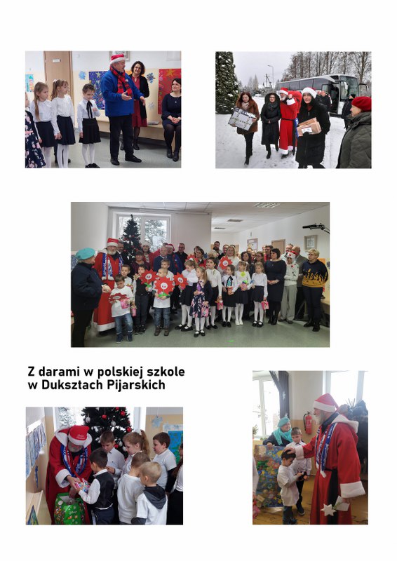 Z darami w Duksztach