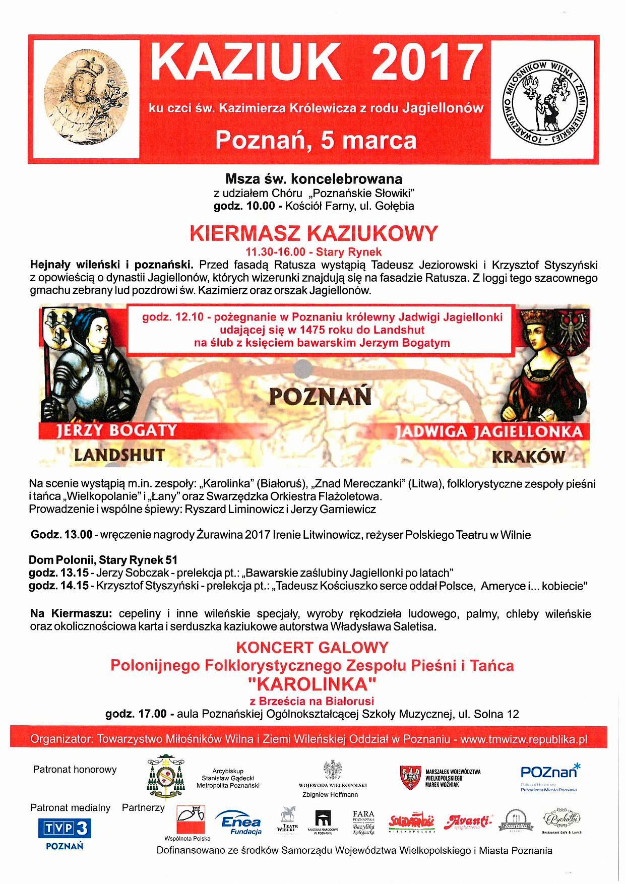 Kaziuk Wile�ski w Poznaniu