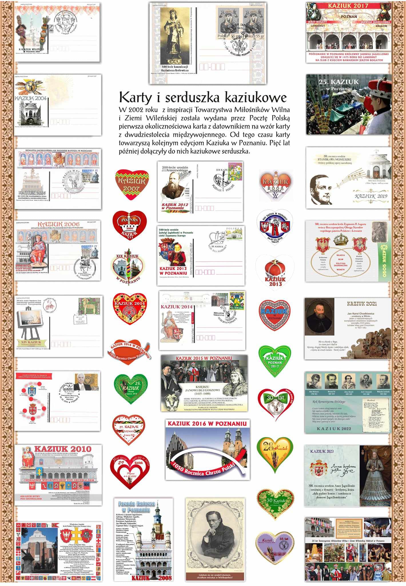 Poczt&oacute;wki kaziukowe